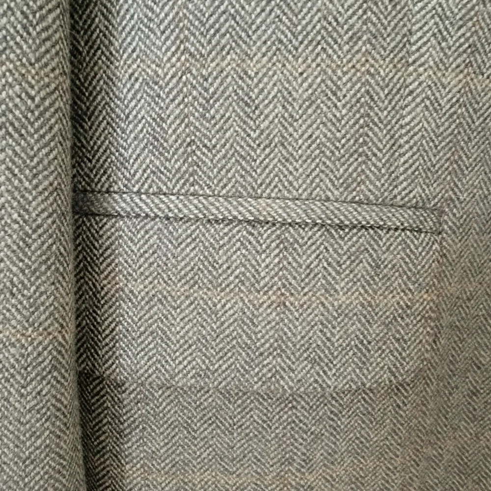 Ralph Lauren Wool Canadian Houndstooth Plaid Sports Coat 44R